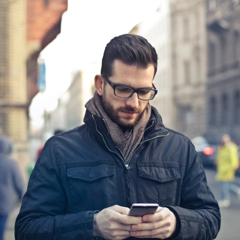 Man on the Phone