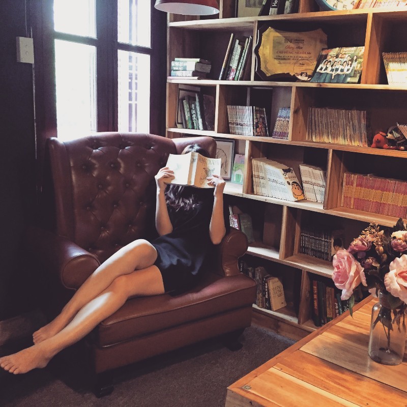 Woman Reading a Book